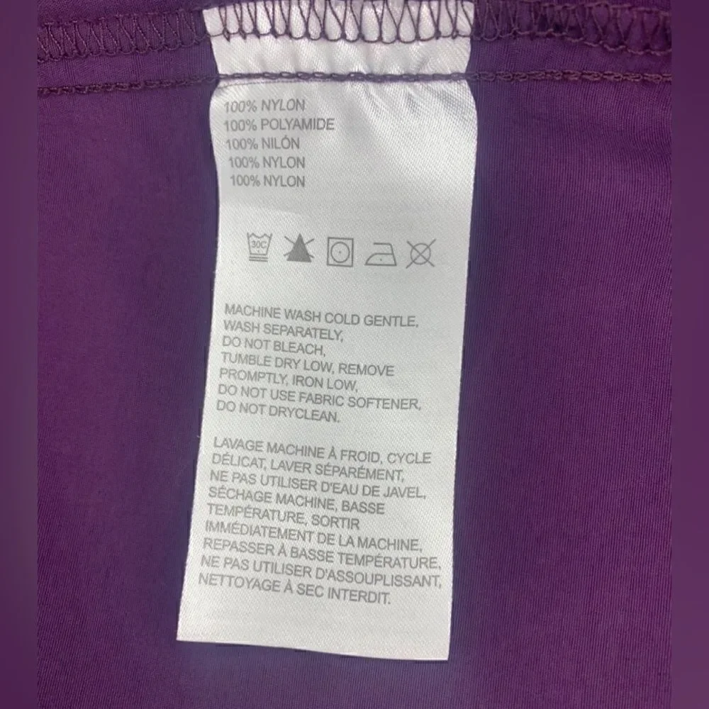 Little Donkey Andy Men's Purple Long-Sleeve Button-Down Shirt Size XL - Picture 3 of 5